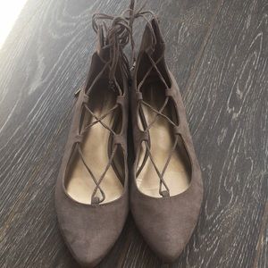 BCBGeneration lace up flats